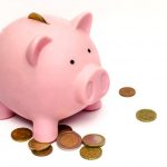 pink piggy bank