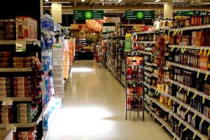 retail grocery aisle
