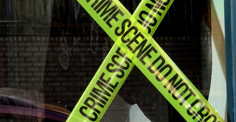 crime tape