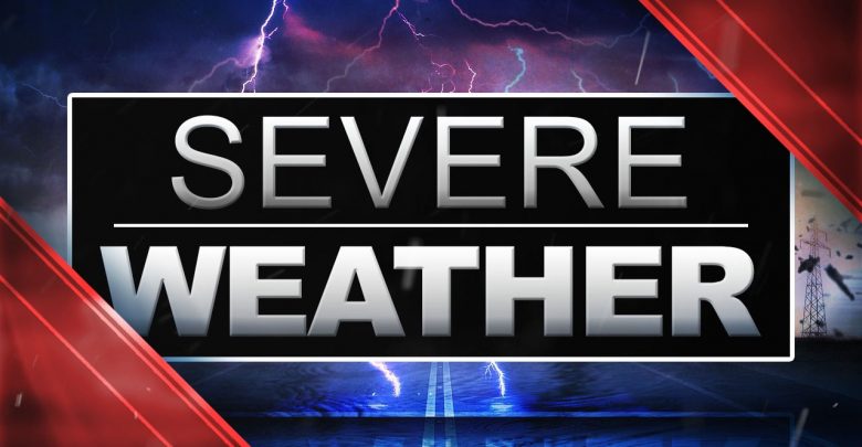 severe weather, tornado, hail, flooding, newstalk KZRG