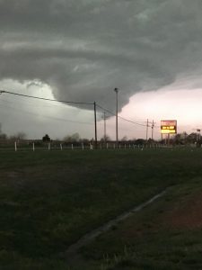 Goodman tornado 2017, News Talk KZRG