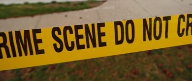 Photo of Crawford County Sheriff investigating reported homicide