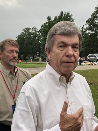 Blunt Visits CJ