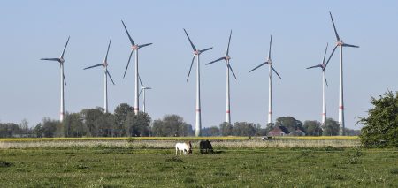Wind turbines, windmill, Newstalk KZRG