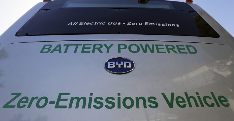 California electric bus mandate