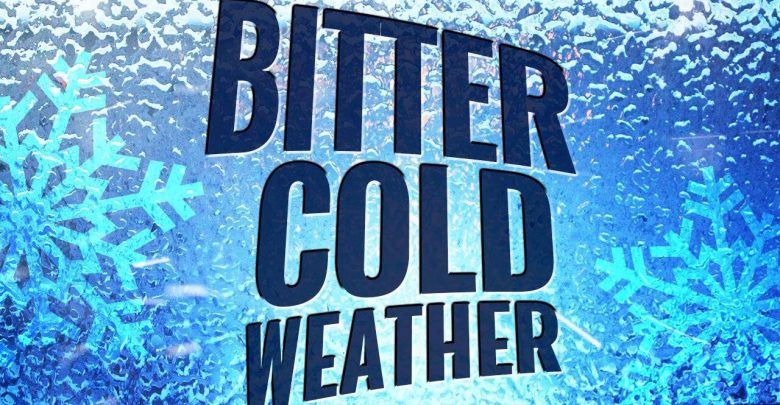 Bitter cold weather
