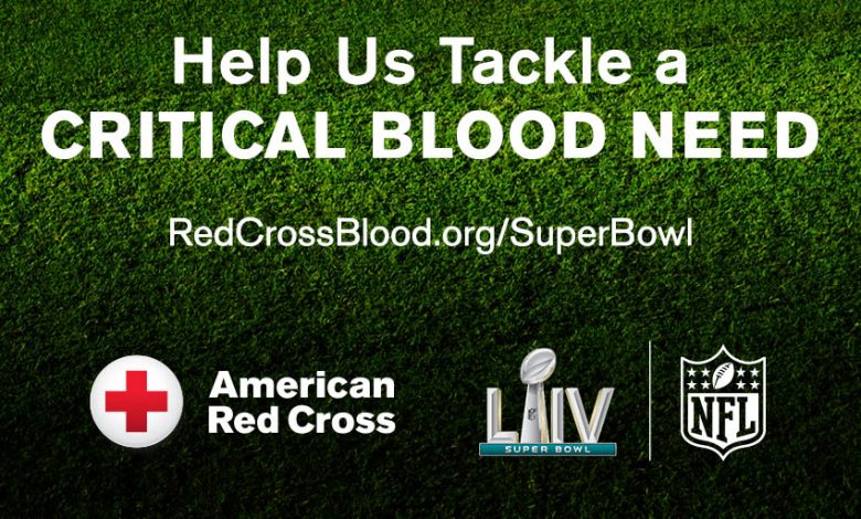 Red cross super bowl