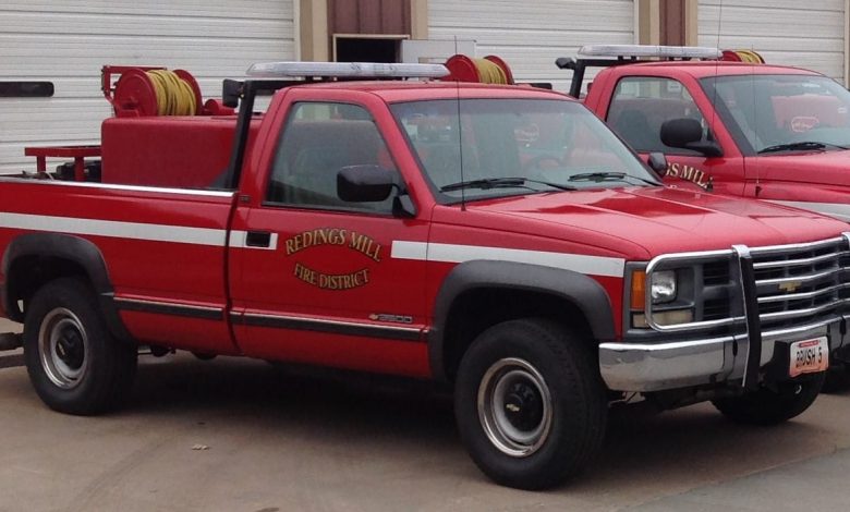 Redings mill fire truck