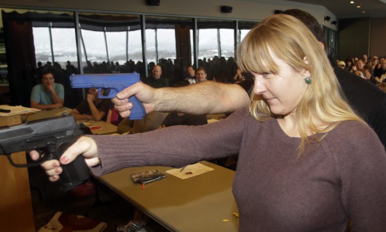 Teachers weapons