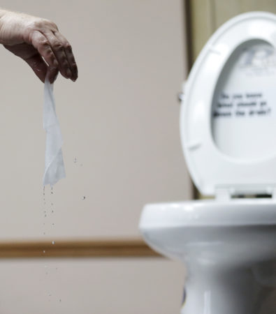Do NOT Flush Toilet Paper Alternatives Down Toilet