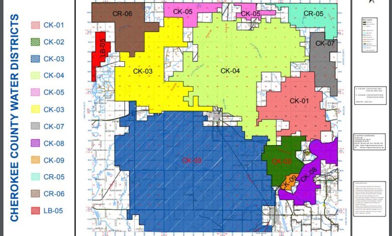 Cherokee county water districts