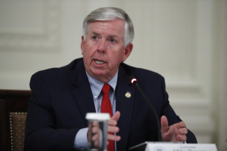 Govenor Parson cancels campaign and official events