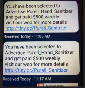 COVID-19-related “wrap” scam reported in Springfield