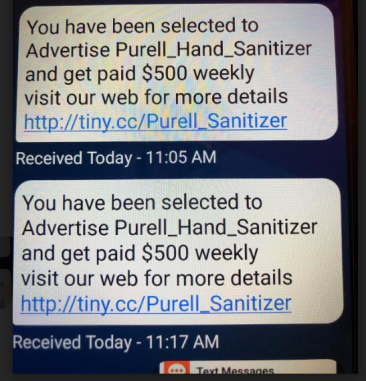 Wrap scam
