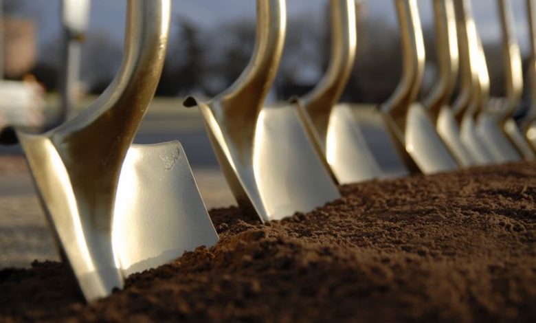 Ground breaking