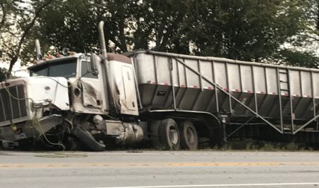 One driver injured in Highway 96 crash this morning