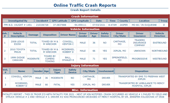 Crash report2