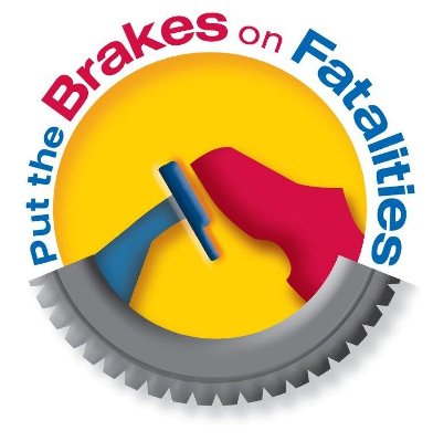 Brakes on fatalities logo