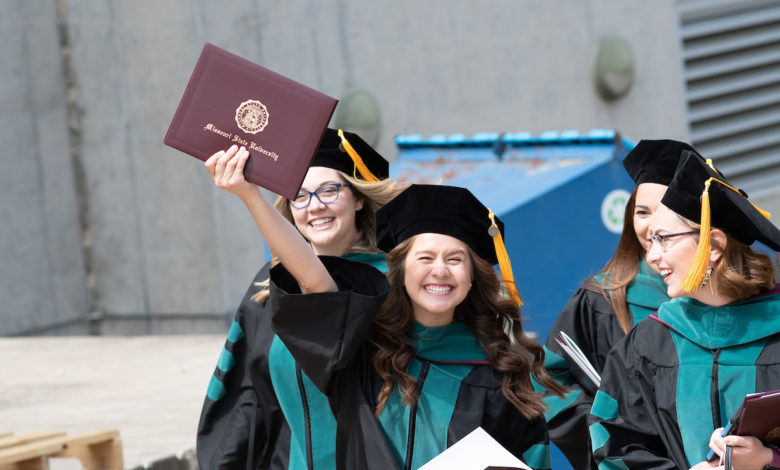 Commencement #3 on may 14, 2021. john wall/missouri state university