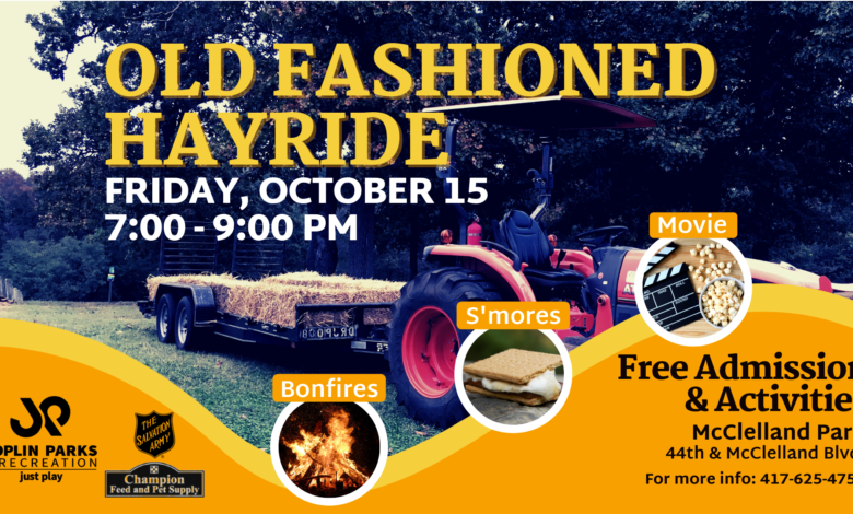 Old fashioned hayride (event cover)