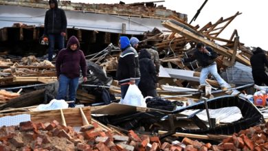 Photo of Crews search for the missing after devastating tornadoes