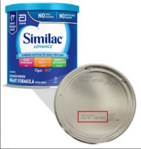 Abbot recalls powdered infant formulas from a Michigan manufacturing site