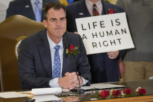 Oklahoma state ban on abortion, one of the toughest in the nation