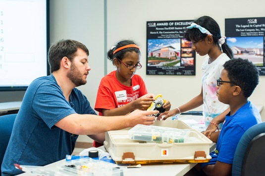 Robotics summer camp