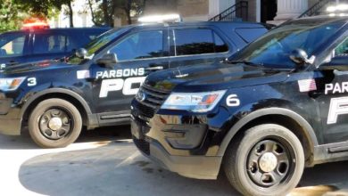 Photo of Parsons, Kansas Police Department release crime report. “Safest year since 2014”
