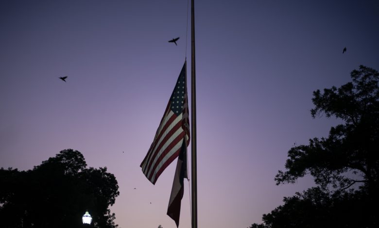 Texas school shooting empty spaces