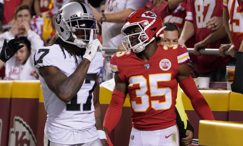 Raiders chiefs football