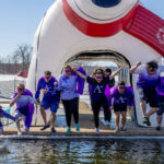 Special olympics polar plunge
