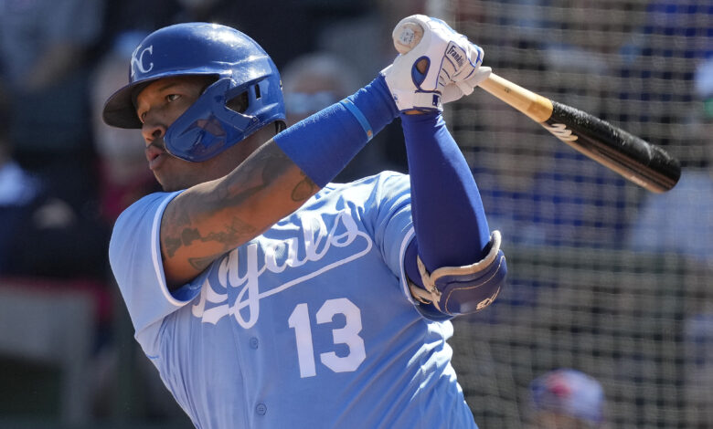 Rangers royals spring baseball