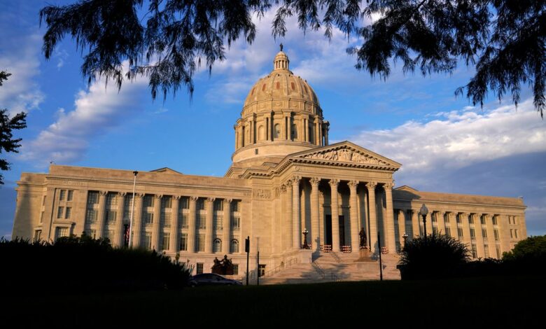 Mo capitol sunset