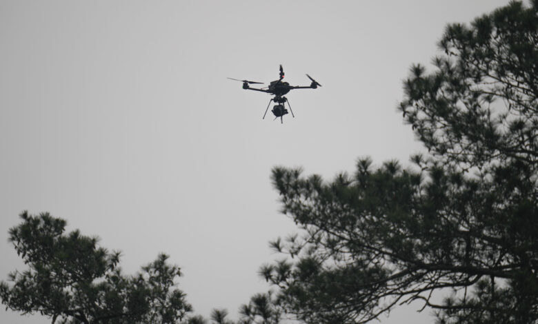 Drone tech spy camera