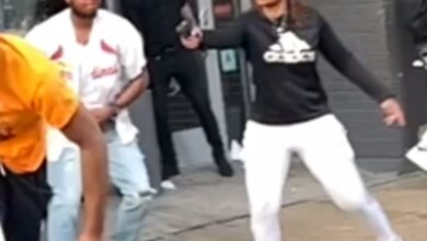 Photo of St. Louis Circuit Attorney refusing to charge woman for street shooting