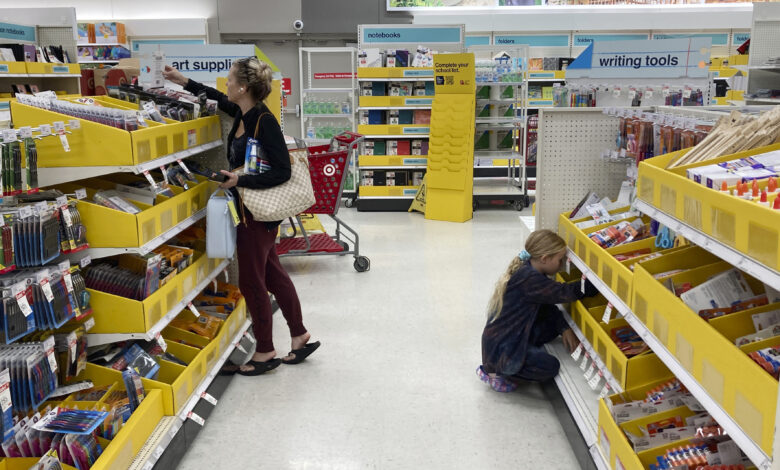 Back to school inflation school supplies kids classroom
