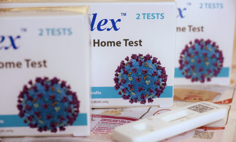 Virus outbreak covid home test