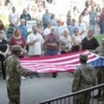 Flag folding