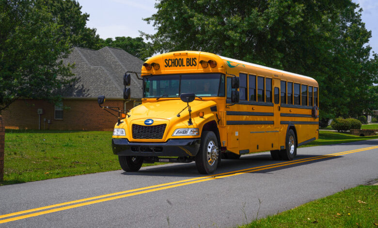 School bus class students kids education schoolbus