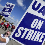Auto workers strike