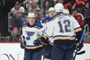 Blues Red Wings Hockey