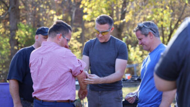 Photo of No charges after flyaway metal grazes reporter at event for Missouri’s Democratic Senate candidate