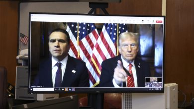 Photo of Trump sentenced in New York hush money trial