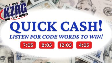 Photo of KZRG’s Quick Cash!